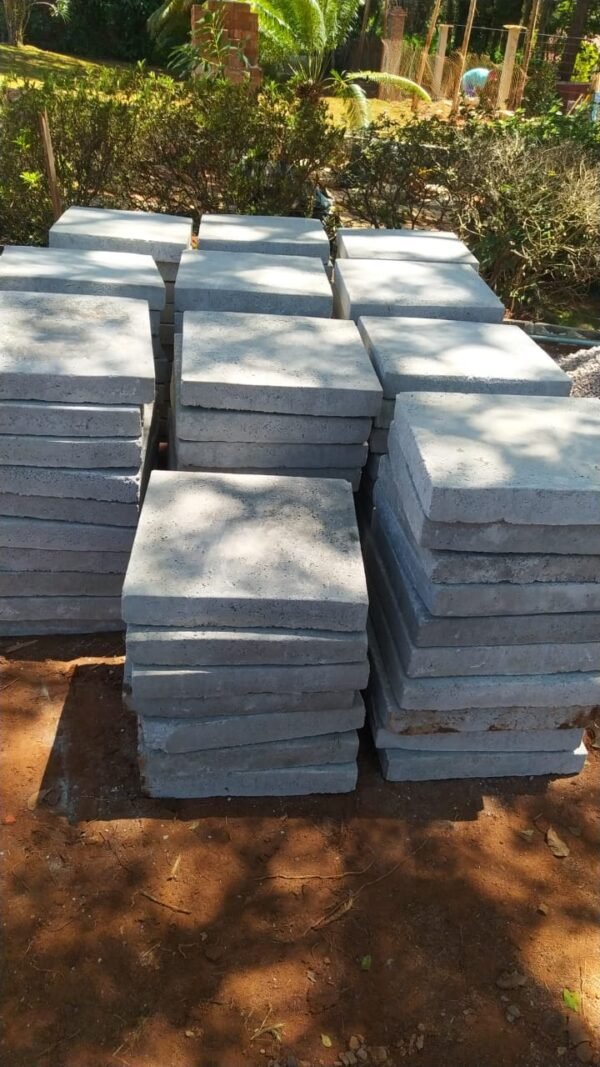tampas de concreto para para quintal entregues na obra