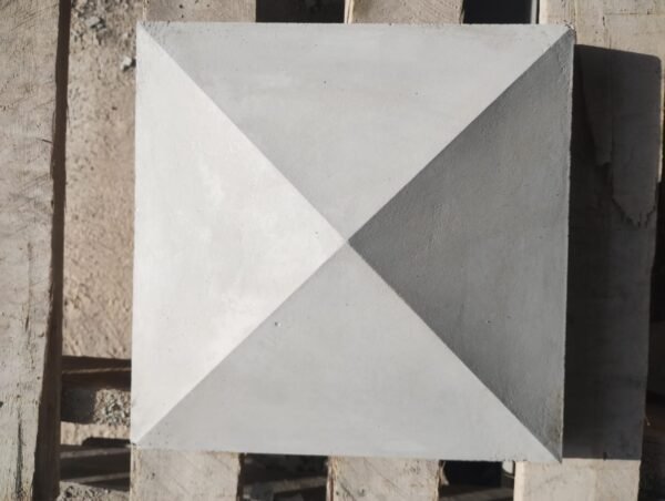 capa de pilar em concreto acabamento liso